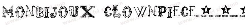 Monbijoux Clownpiece字体转换